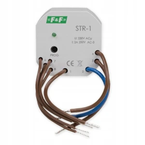 Sterownik roletowy dwuprzyciskowy F&F STR-1