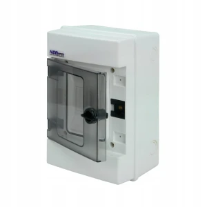 Rozdzielnica hermetyczna RH-4 IP65 natynkowa 1x4 500V AC / 1000V DC