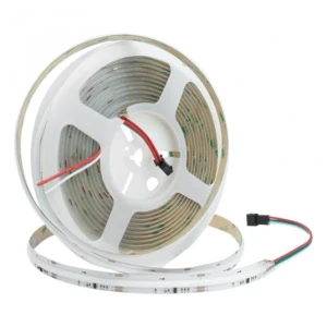 Taśma LED COB pływająca cyfrowa 24V 21W/m RGB 1908lm/m IP20 WS2811 5m