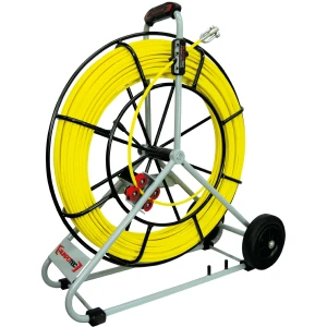 RUNPOTEC  włókno szklane 7,5mm na stojaku z licznikiem PROFI pilot do kabli / 10077