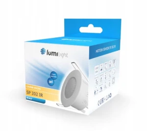 CZUJNIK RUCHU PODTYNKOWY DO SUFITU 360° BIAŁY 202