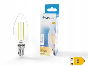 ŻARÓWKA LED E14 3W ŚWIECZKA OZDOBNA B. NEUTRALNA