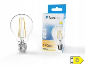 Żarówka LED E27 12W filament ozdobna NEUTRALNA