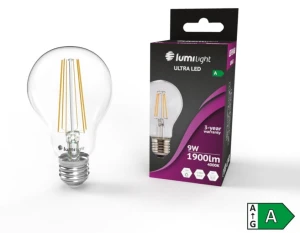 Żarówka ULTRA LED E27 9W /neutralna/