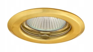 OPRAWA HALEGENOWA ZŁOTA WPUSZCZANA OKRĄGŁA KANLUX