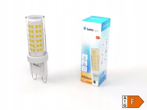ŻARÓWKA LED G9 4,2W B.CIEPŁA 450LM 230V CERAMICZNA