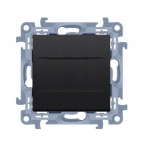 SIMON 10 ZAŚLEPKA RAMKI MODUŁOWA CZARNY MAT