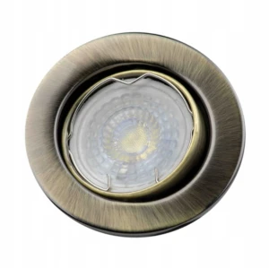 OPRAWA HALEGENOWA VIGO OKRĄGŁY STAL ZŁOTY ANTYCZNY