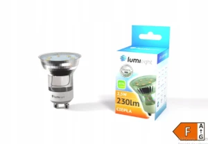 ŻARÓWKA LED MR11 GU10 2,5W 230V 250LM BARWA ZIMNA