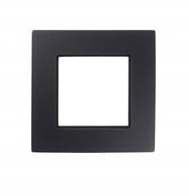 POLMARK ROSA Ramka pojedyncza R-1Q.CZ czarny mat