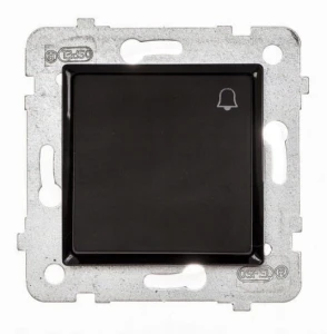 POLMARK ROSA Łącznik dzwonkowy czarny mat