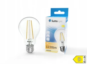 Żarówka LED E27 9W filament retro NEUTRALNA
