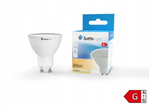 ŻARÓWKA LED GU10 1,2W BARWA NEUTRALNA 80LM JDR AL