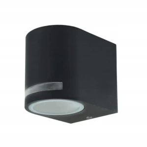 KINKIET OGRODOWY QUAZAR 8 GU10 CZARNY IP44