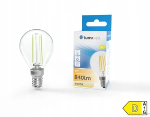 Żarówka LED E14 6W filament ozdobna NEUTRALNA