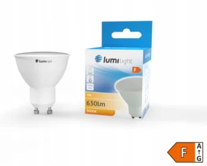 Żarówka LED GU10 7W 630lm *CIEPŁA* 