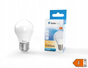 Żarówka LED kulka G45 E27 6W zimna