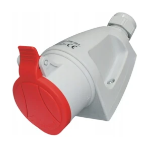 Gniazdo siłowe IP44 4P 32A 400V stałe