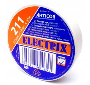 Taśma IZOLACYJNA IZOLACJA PCV 19MM/20M BIAŁA