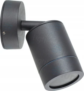 ELDO OPRAWA KINKIET KOR1 OKRĄGŁY GRAFIT. ALUMINIUM