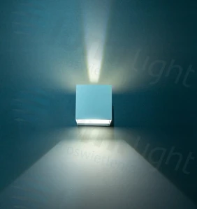 Kinkiet fasadowy SQUARE oprawa biały