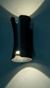 MILOS OPRAWA KINKIET 15W NEUTR. CZARNY Z ALUMINIUM