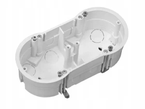 PUSZKA ELEKTRYCZNA PŁYTKA PODWÓJNA DO PŁYT GK