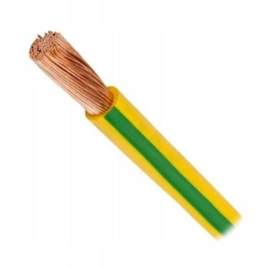 Przewód linka LgY 6 *ŻÓŁTOZIELONY*