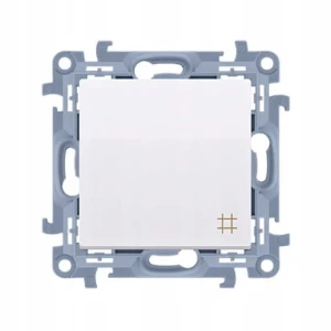 SIMON 10 łącznik krzyżowy biały