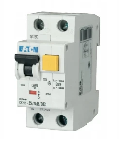 WYŁĄCZNIK RÓŻNICOWO-NADPRĄDOWY 2P B10 EATON 241094