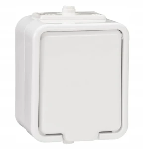GNIAZDO POJEDYNCZE IP44 SCHNEIDER ELECTRIC BIAŁY