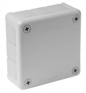 PUSZKA NATYNKOWA HERMETYCZNA IP55 98x98x42 SZARA