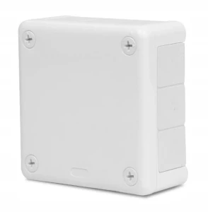 PUSZKA NATYNKOWA HERMETYCZNA IP55 118x118 BIAŁA