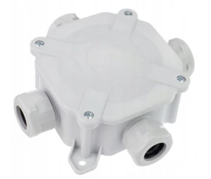 PUSZKA HERMETYCZNA N/T Z DŁAWIKAMI IP67 75x75x33mm