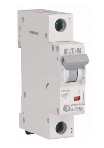 WYŁĄCZNIK NADPRĄDOWY EATON C25A 1P HN C25/1 6KA