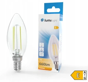 ŻARÓWKA LED E14 5W ŚWIECZKA EDISON RETRO OZDOBNA