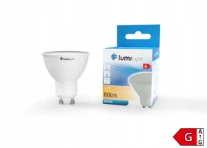 ŻARÓWKA LED GU10 1,2W BARWA ZIMNA 110LM JDR AL+PC