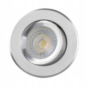 OPRAWA HALEGENOWA RODA OKRĄGŁY SREBRNY PIASKOWANY