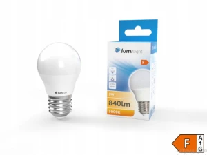 Żarówka LED kulka G45 E27 8W ciepła