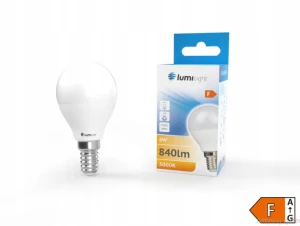 Żarówka LED kulka G45 E14 8W ciepła