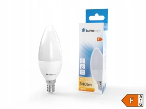 Żarówka LED świeca C37 E14 8W ciepła