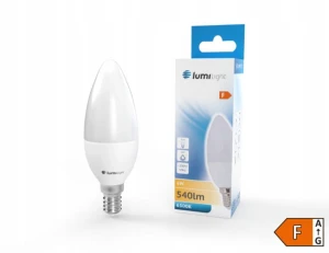 Żarówka LED świeca C37 E14 6W zimna