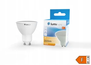 Żarówka LED GU10 3W 240lm *CIEPŁA*