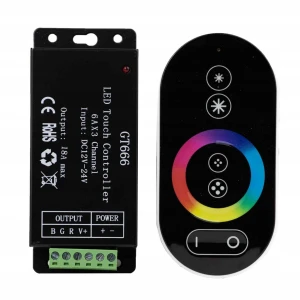 STEROWNIK LED RGB RF C-01 216W DOTYKOWY