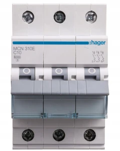 WYŁĄCZNIK NADPRĄDOWY C10 1P MCN310E HAGER