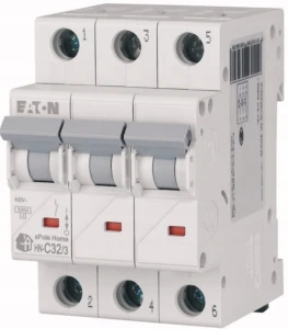 WYŁĄCZNIK NADPRĄDOWY EATON C32A 3P HN-C32/3 6KA