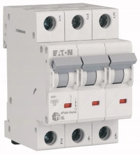 WYŁĄCZNIK NADPRĄDOWY EATON C20A 3P HN-C20/3 6KA