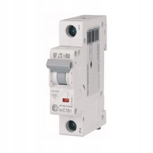 WYŁĄCZNIK NADPRĄDOWY EATON C16A 1P HN C16/1 6KA