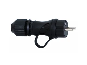 Wtyczka gumowa 16A 230V IP44 z uchem