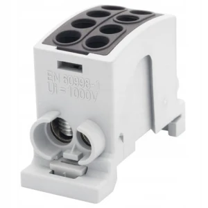 Zacisk na szynę TH HLK 100A-2 F2.0358 CZARNY